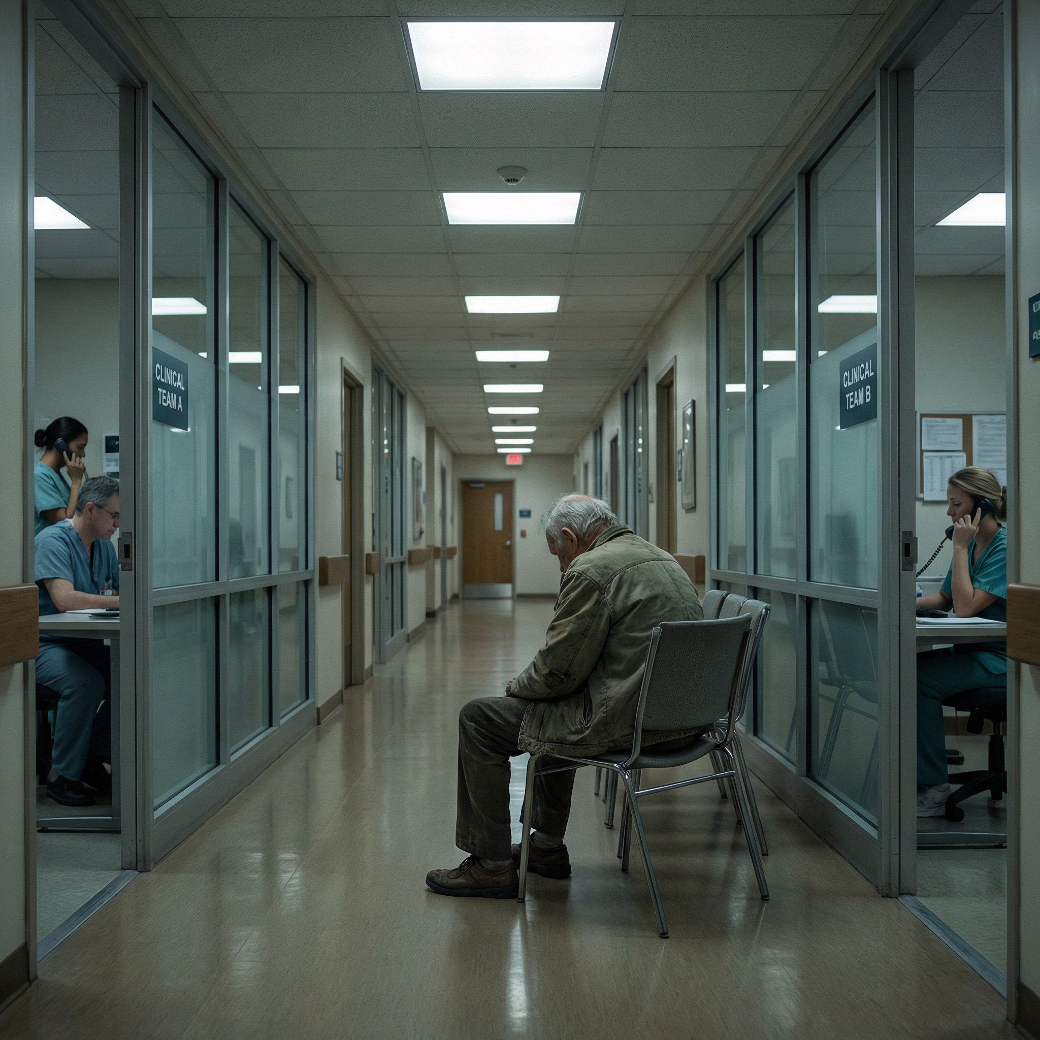 Abstract representation of organisational boundaries in healthcare governance