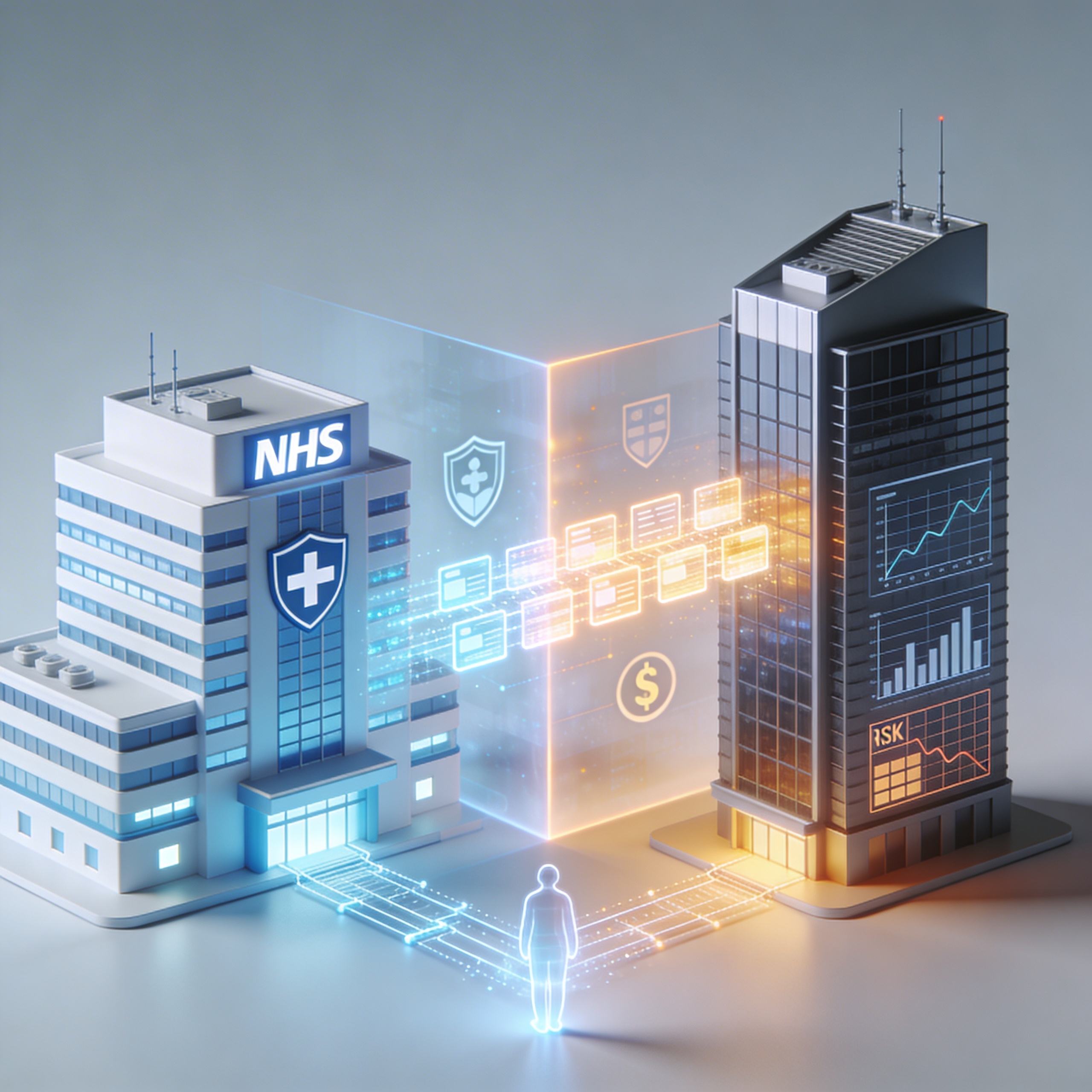 Constitutional Transition Analysis showing how healthcare data sharing across organisational boundaries creates governance gaps that UK GDPR alone cannot address